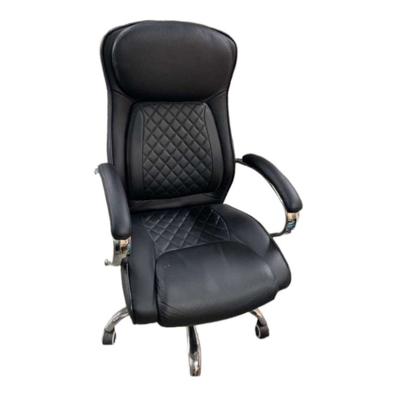 Smte - Office Chairs - PU Executive Chair-Black with keychain