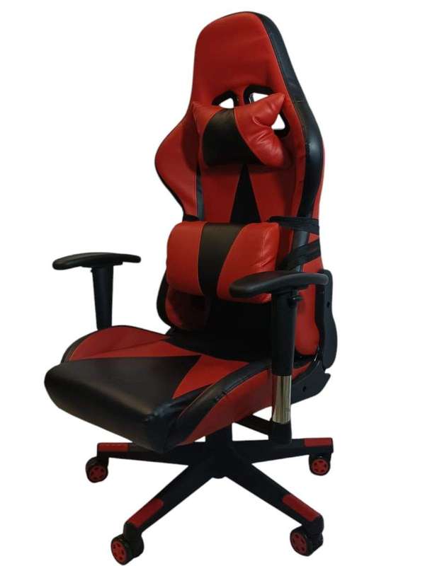 SMTE - F005 Red Ergonomic Gaming Chair with keychain