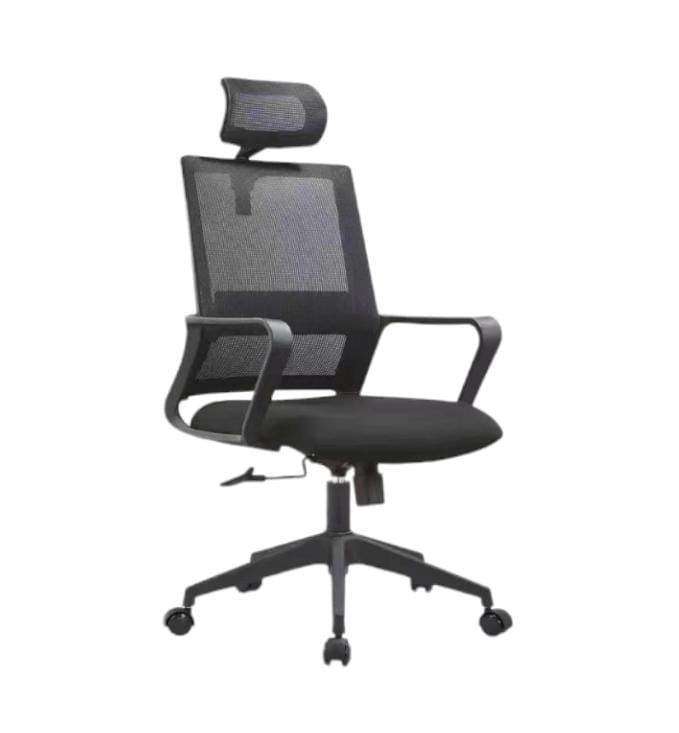 Smte - Element: High Back Mesh executive office Chair- Black with keychain