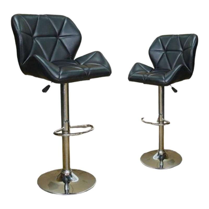 Smte - Bar Stools / Kitchen Counter Breakfast Chairs Set of 2 with keychain