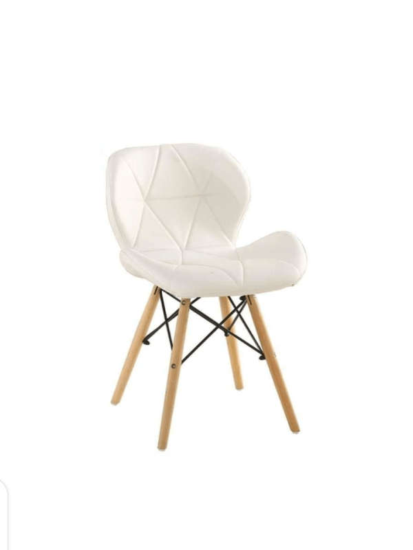 SMTE Unique Dynamic chairs - White with keychain