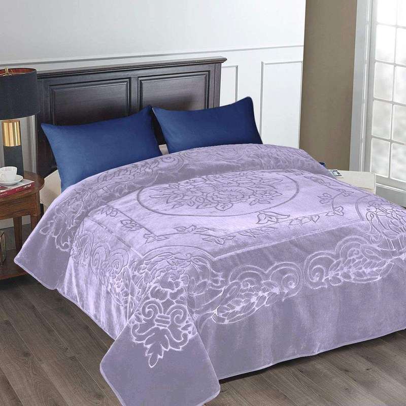 SMTE Luxury Mink Blanket 220 x 200cm - Warm k Blanket with keychain