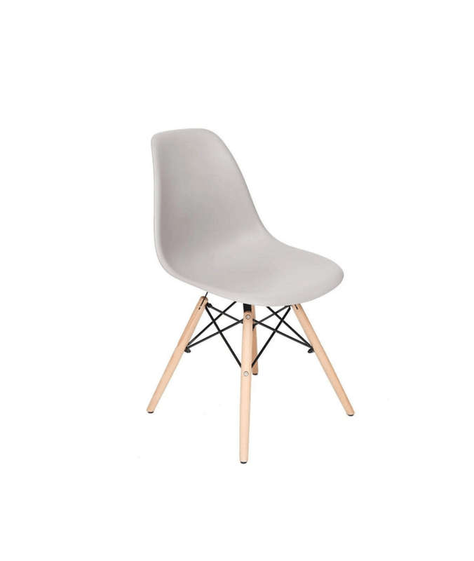 SMTE Proteas Wood Leg Chairs Grey with keychain