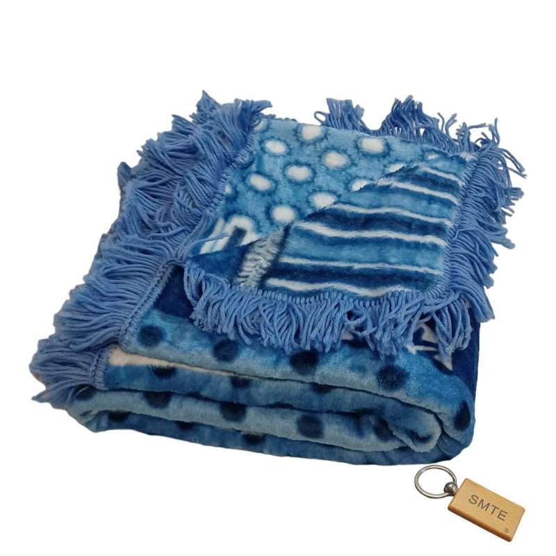 SMTE Wrapped in Warmth - The Tale of Charlie's Blankets-Charlie with Smte Keyring - Blue with key...