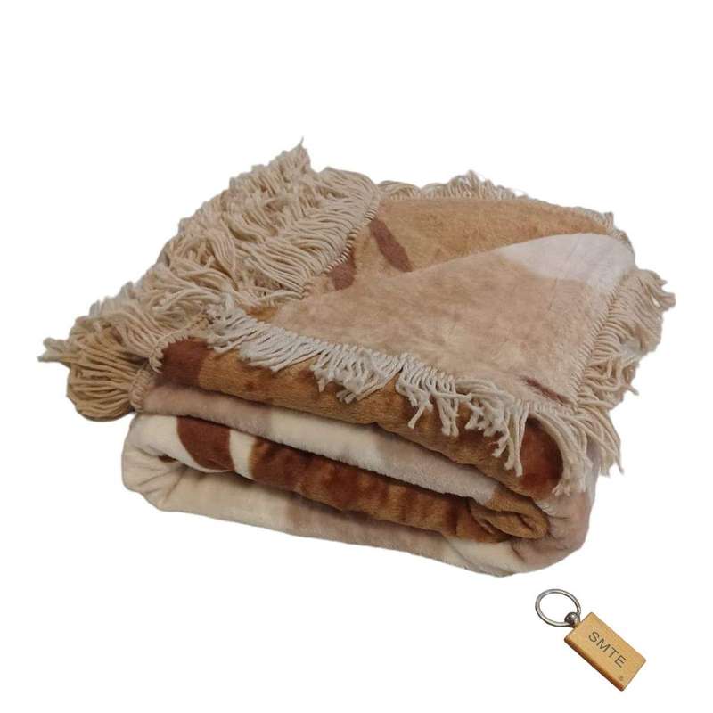 SMTE Wrapped in Warmth - The Tale of Charlie's Blankets-Charlie with Smte Keyring - Brown with ke...
