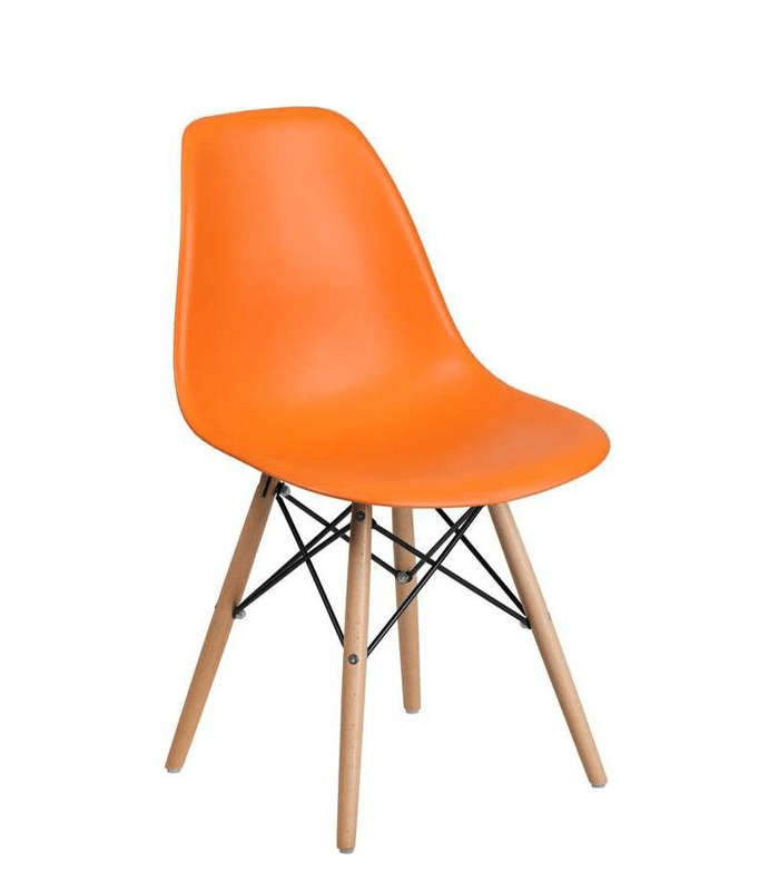 SMTE Pre-Assembled - Wooden Leg Chair with keychain