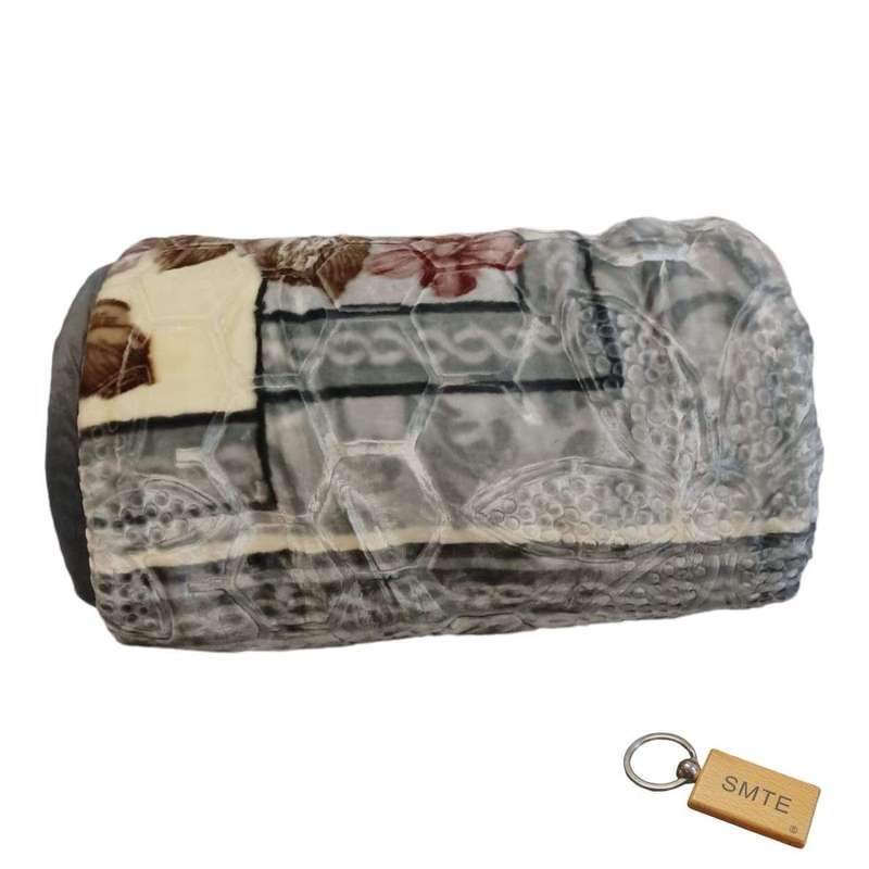 SMTE Premium 1-Ply 200 x230 cm Blanket for Cozy Nights + Smte Keyring with keychain
