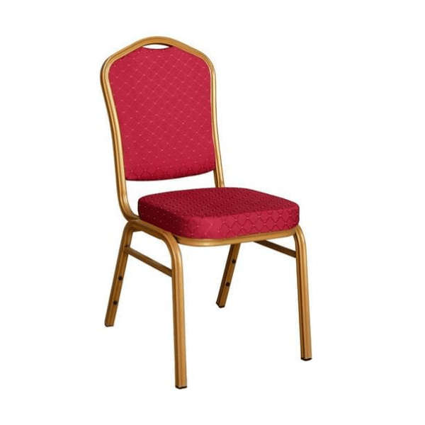 SMTE MS Conference Chair with Metal Frame - Pink with keychain