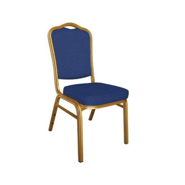 SMTE MS Conference Chair with Metal Frame - Blue with keychain