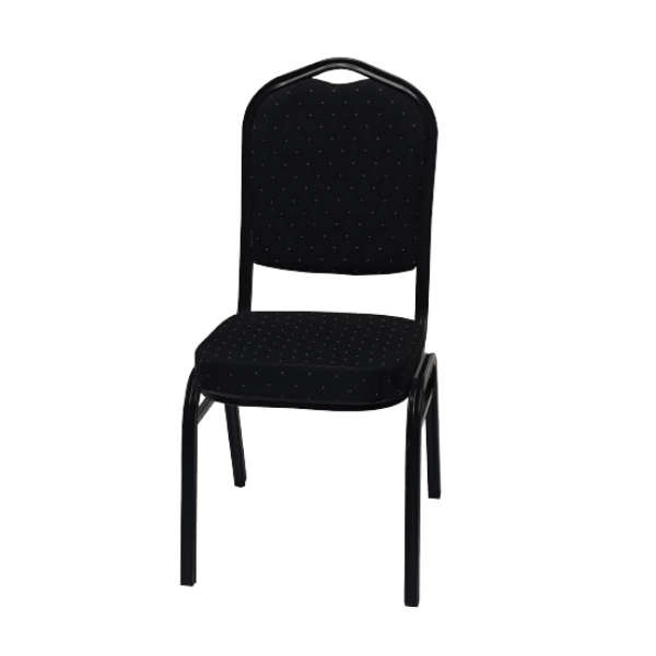 SMTE MS Conference Chair with Metal Frame - Black with keychain