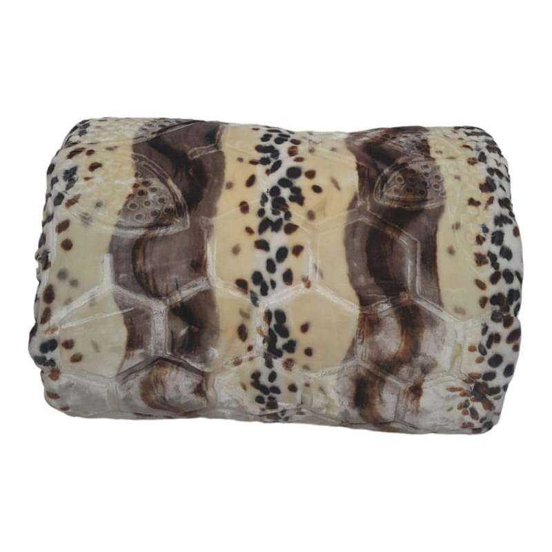 SMTE Ruling Premium Heavy Winter Zmbo Mink 2-Ply Blanket and Smte Tieback - F1 - Yellow with keyc...