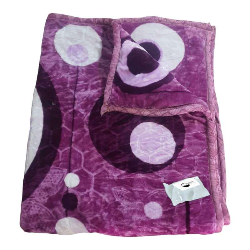 SMTE -2Ply High Quality Warm Winter Blanket & Complementary Tieback-Bl2P6 with keychain
