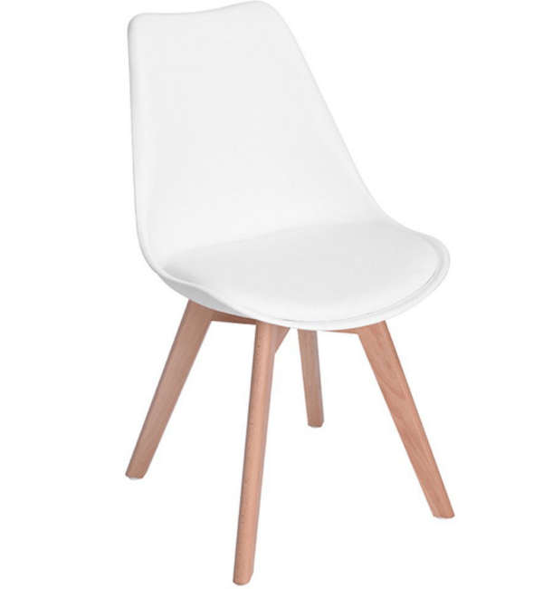 SMTE Frankfurt Chair - White with keychain