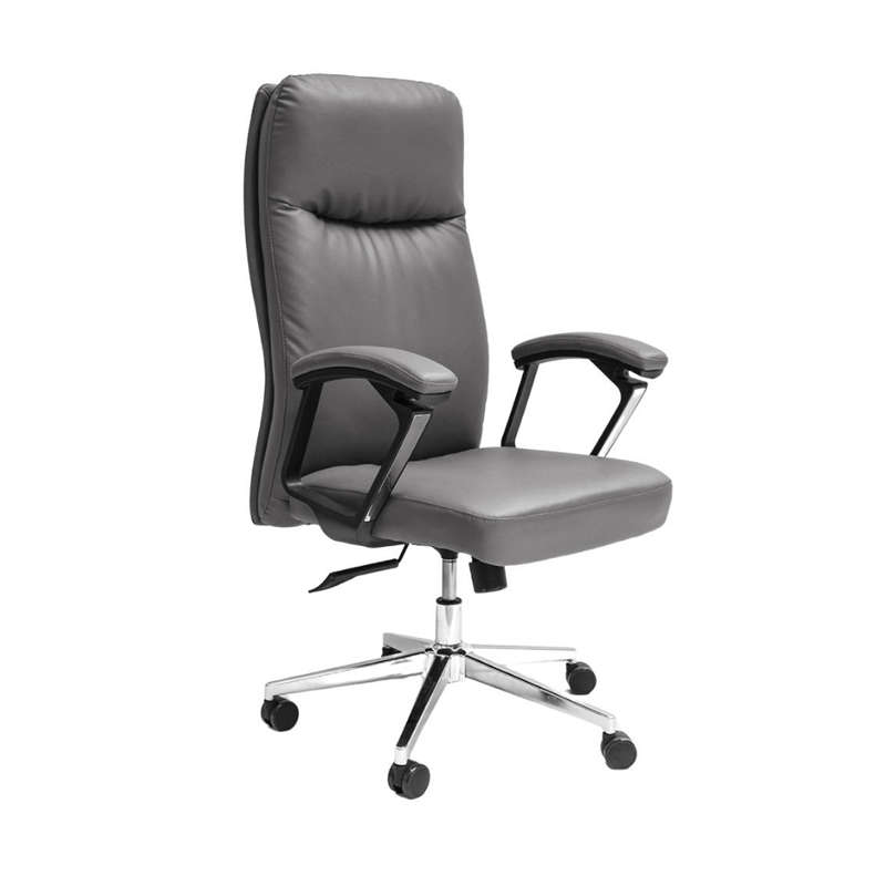 SMTE Exclusive Black Leather Executive Office Chair with keychain