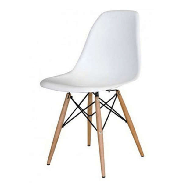SMTE Dining Wooden Leg Chair with keychain