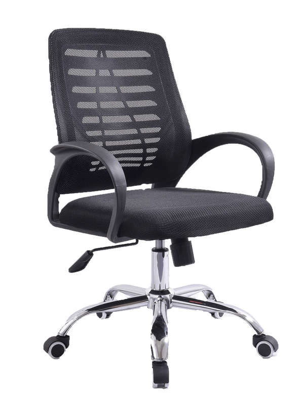 SMTE Edward Mesh Office Chair with Wheels with keychain