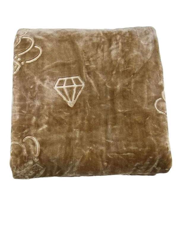 SMTE Pengo Mink Blanket - Gold with keychain