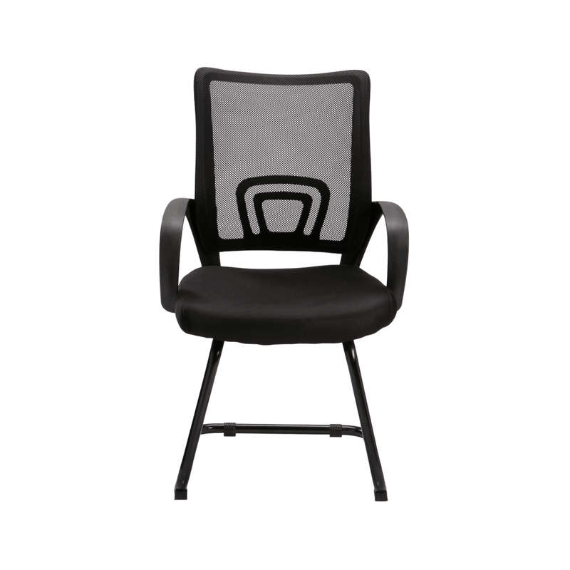SMTE Cormier Sleigh Base Office Chair - Black with keychain