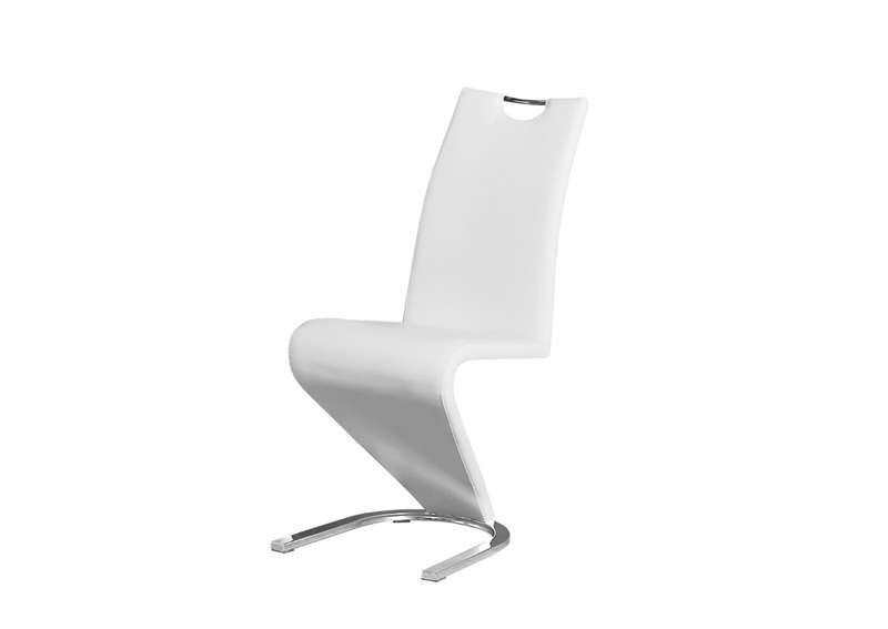 SMTE Berenice Dinning Room Chair - White with keychain