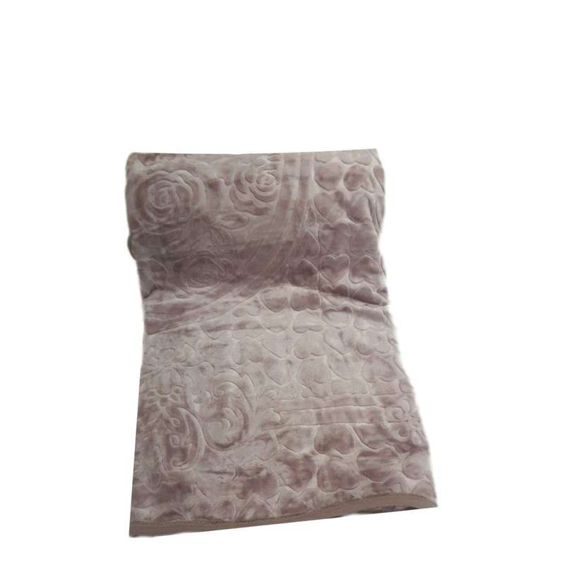 SMTE Double Size IYWA Silk Blanket - One-Ply - Warm And Comfy - Brown with keychain