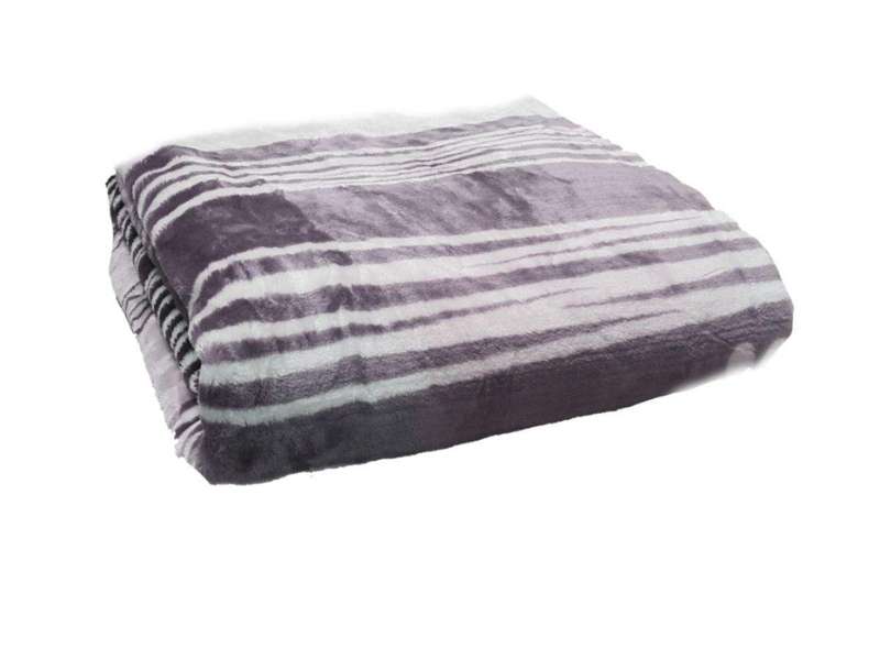 SMTE Queen Size IYWA Blanket - One-Ply - Warm and Comfy - Blue with keychain