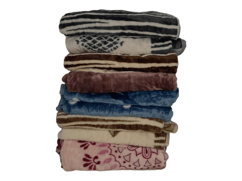 SMTE Single Size IYWA Blanket - One-Ply - Warm and Comfy- 1.5kg - W1 with keychain