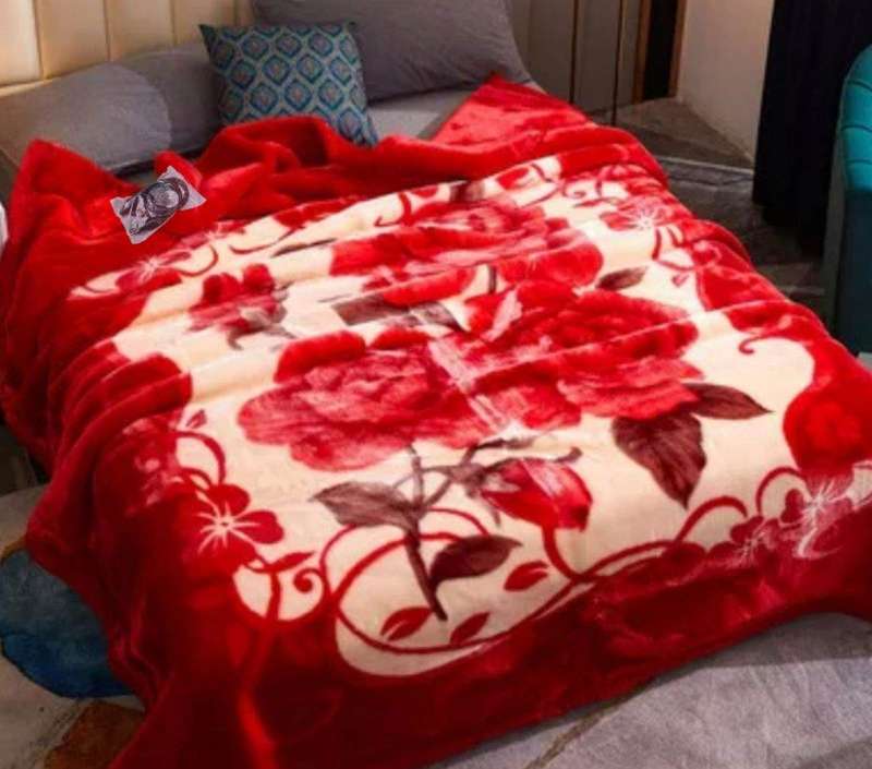 SMTE Highly Comfy Extreme Warm Winter Blanket & IYWA Tieback - Red with keychain