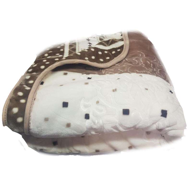 SMTE Primium Elite Luxury Winter Blanket - Dijon with keychain