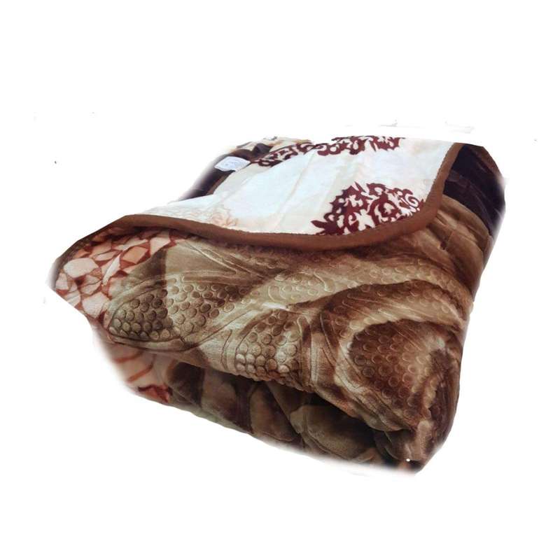 SMTE Primium Elite Luxury Winter Blanket - Tawny Brown with keychain