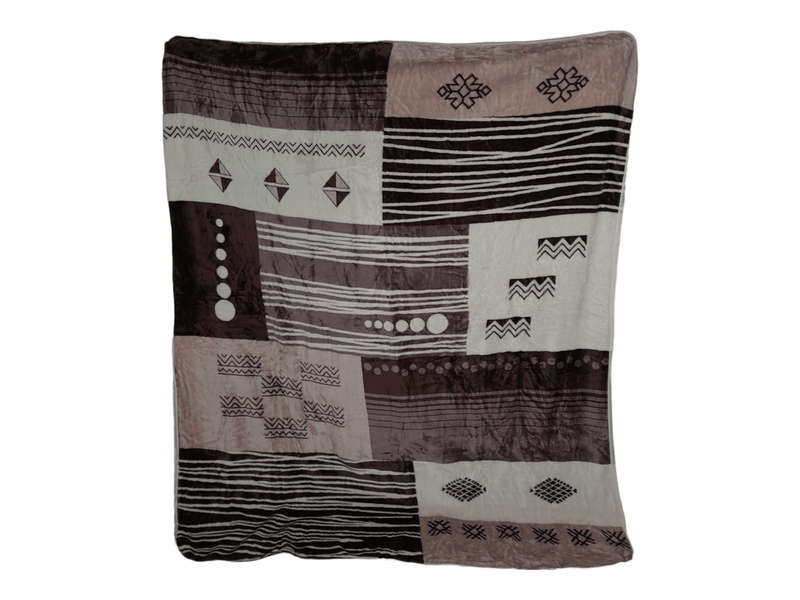 SMTE Double Size IYWA Blanket - One-Ply - Warm and Comfy - Purple- 1.5kg - W1 with keychain