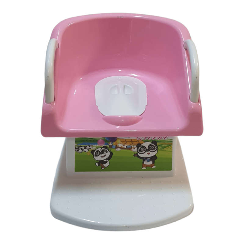 SMTE - Baby Training Toilet Potty Trainer Chair KTD3 - Pink with keychain