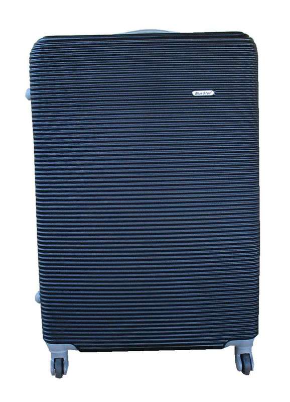 SMTE 1 Piece Hard Outer Shell Luggage 23" - Dark  Blue with keychain