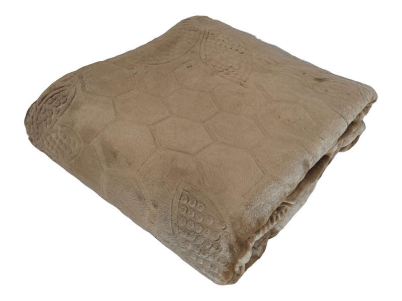 SMTE- Premium Elite Luxury Winter Blanket- Coffee with keychain