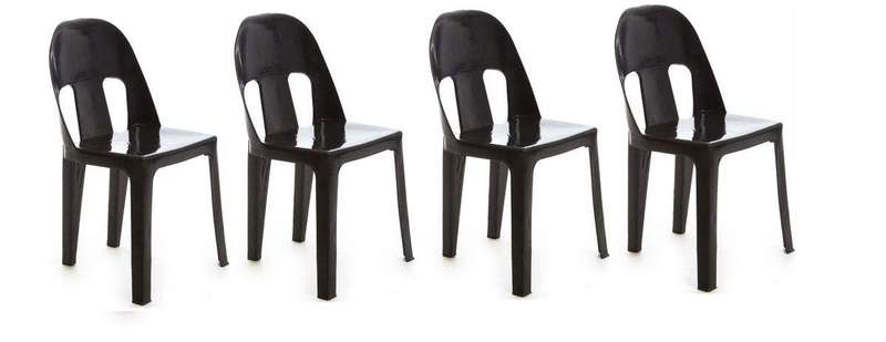 SMTE The Party Chair (Set of 4) with keychain