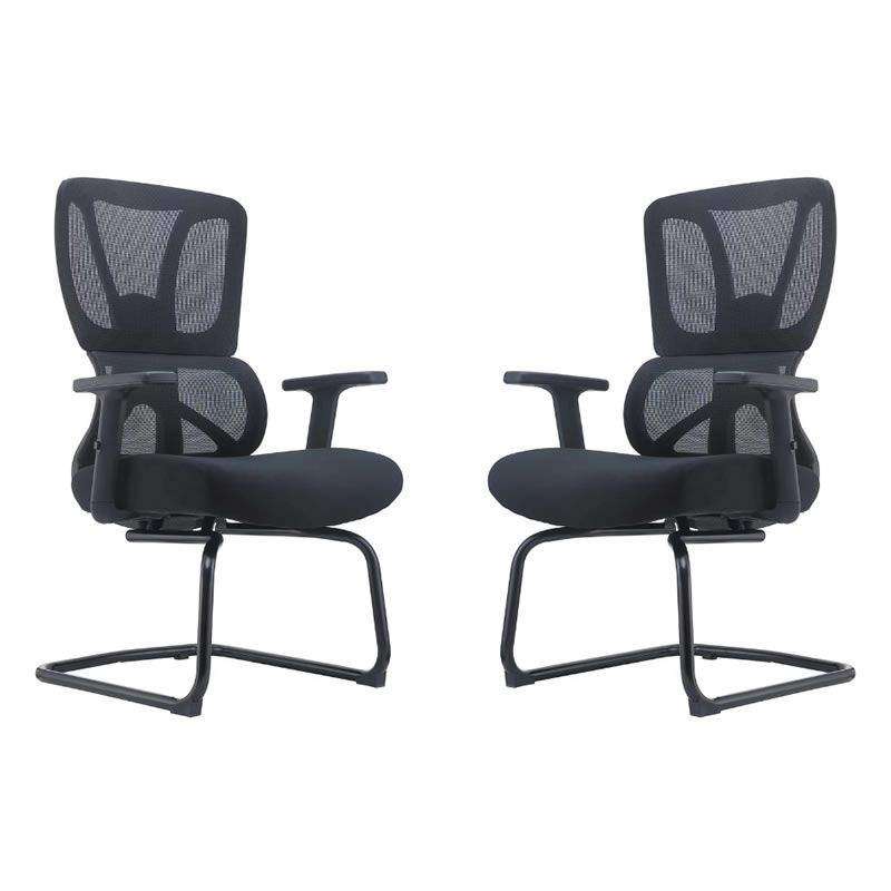 SMTE Set of 2 Modern Mesh Visitor Office Chairs D2308 with keychain