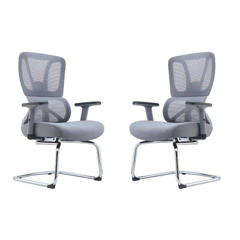 SMTE Set of 2 Modern Mesh Visitor Office Chair D2332 with keychain