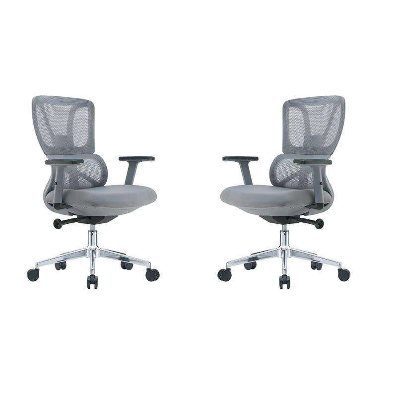 SMTE Set of 2 Modern Mesh Adjustable Office Chair -B2332 with keychain