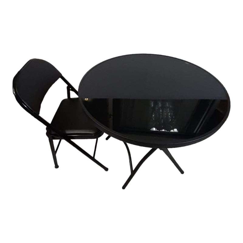 SMTE Sastro -1 Folding Chair Outdoor Dining Table Combo-Tpb3 with keychain
