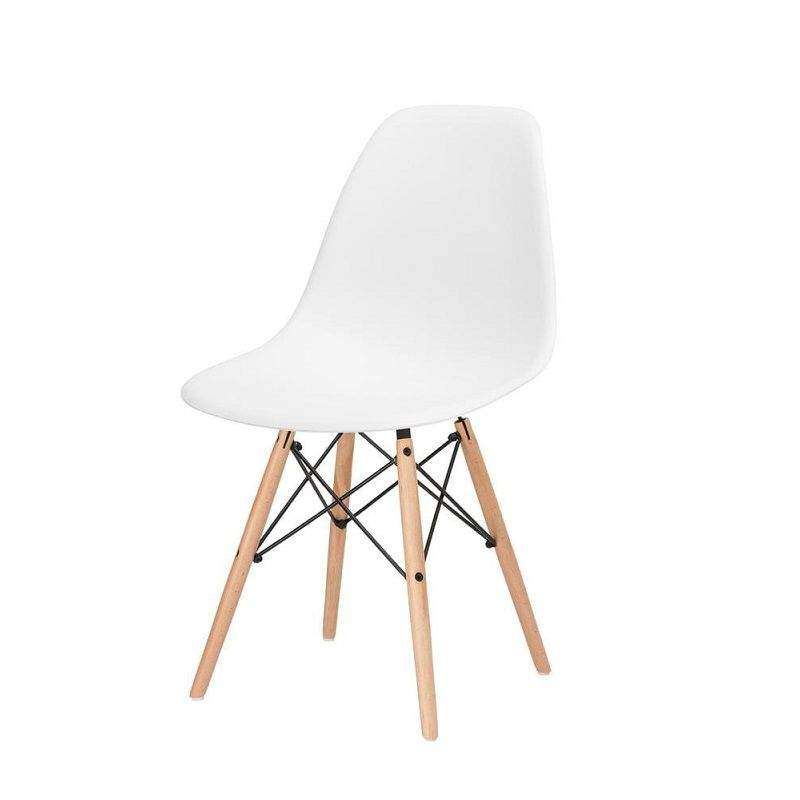 SMTE Nu Home Replika Chair - White with keychain