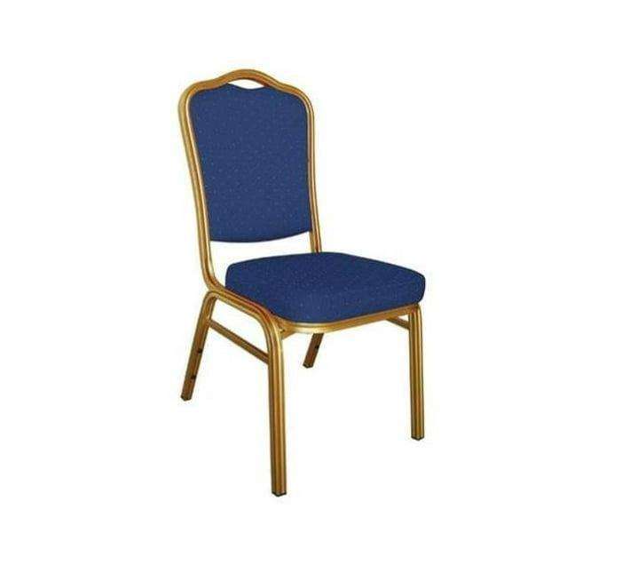SMTE MS Conference Chair with Metal Frame - Blue with keychain