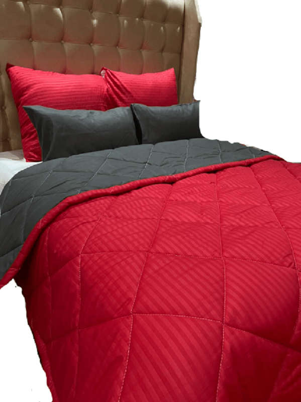 SMTE 5 Piece Reversible Comforter 06 - Queen with keychain