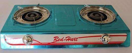 SMTE Red-Hart Gas Stove With Free Regulator with keychain