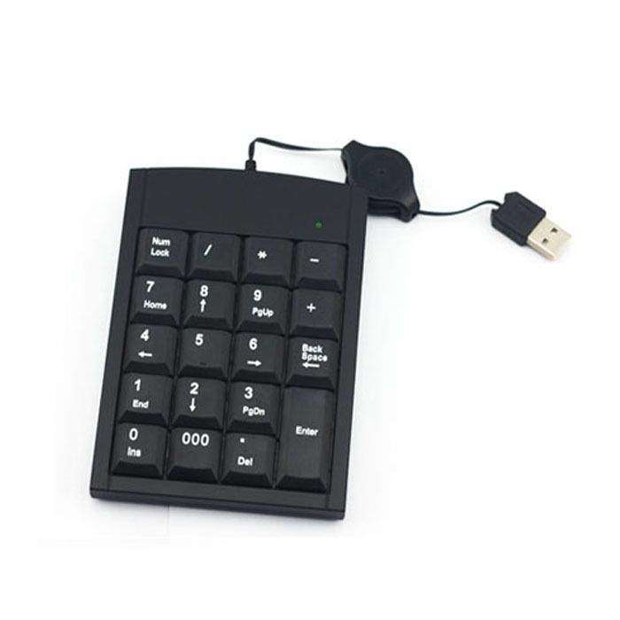 SMTE Numeric USB Keyboard with keychain