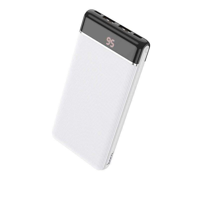 SMTE Hoco Power bank ?J59 Famous? 10000mAh fast charging - White with keychain