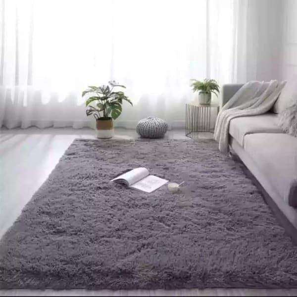 SMTE Fluffy Carpet rug with keychain