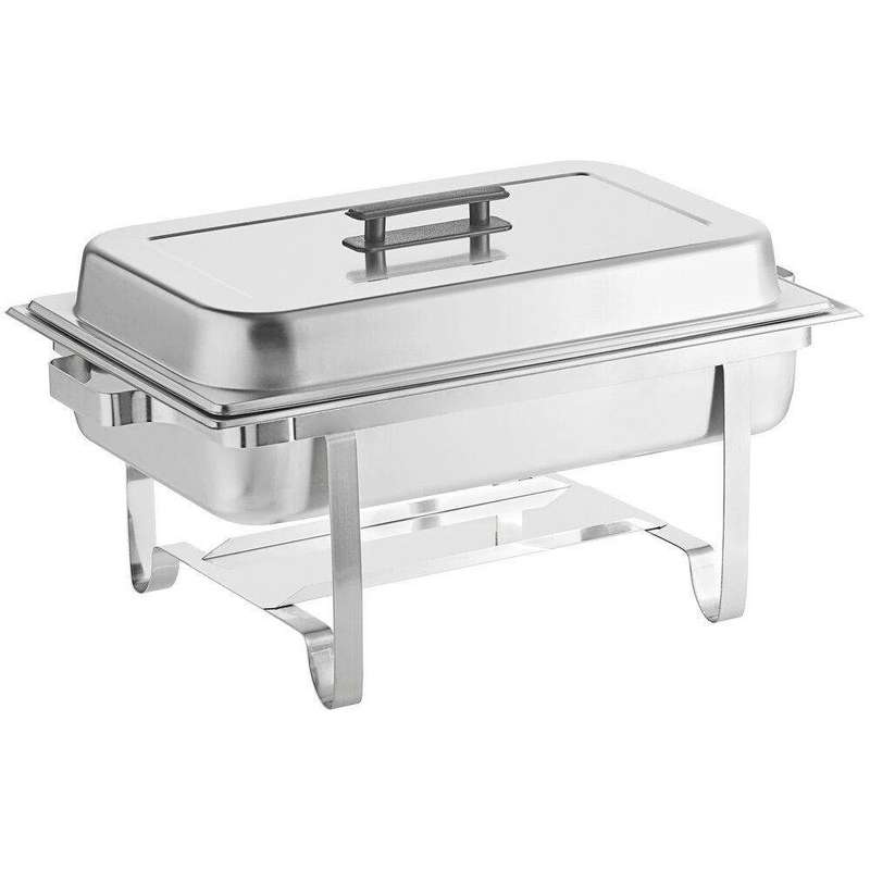 SMTE Two Burner Chafing Dish with Double Pan with keychain