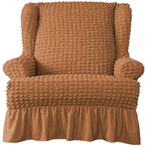 SMTE Sofa Covers - Light Brown with keychain