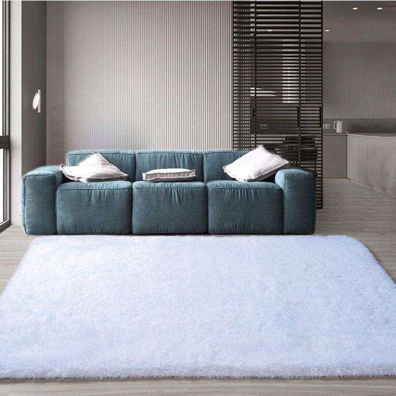 SMTE Luxury Ultra Soft Fluffy Rug Carpet with keychain
