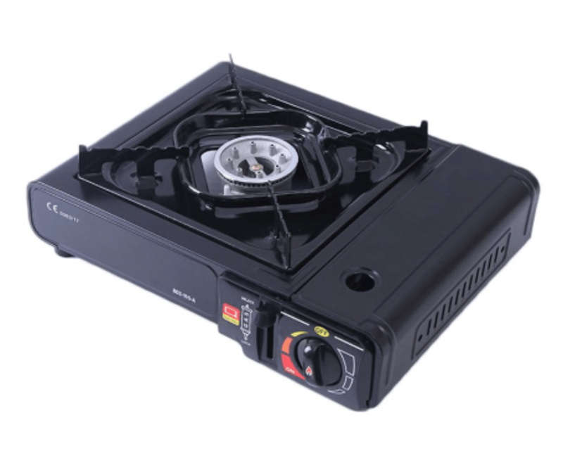 SMTE High Heat Output Portable Single Burner Gas Stove with keychain