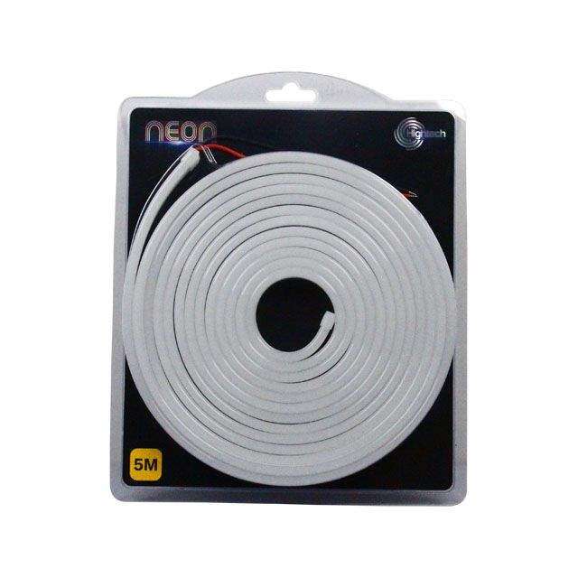 SMTE 12V 5M Neon LED Strip Light - MRUL - WHITE with keychain